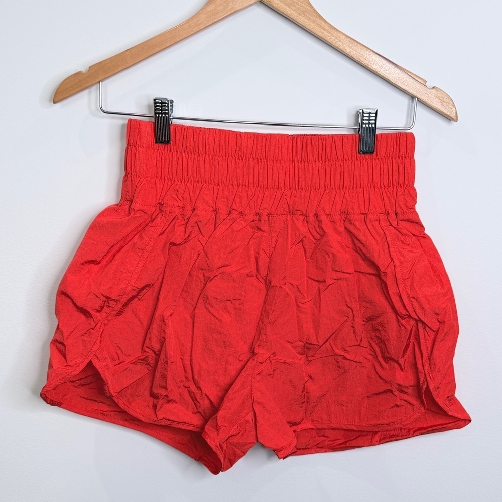 Halara Orange Double Lined Shorts